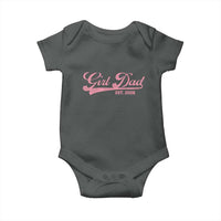 Girl Dad Est 2026 Baby Onesie Dad Of Girl 2026 Pink Baby Announcement - Wonder Print Shop
