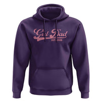 Girl Dad Est 2026 Hoodie Dad Of Girl 2026 Pink Baby Announcement - Wonder Print Shop