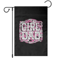 Girl Dad Garden Flag Pink Camo Hunting Daddy Father's Day - Wonder Print Shop