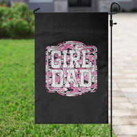 Girl Dad Garden Flag Pink Camo Hunting Daddy Father's Day - Wonder Print Shop