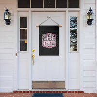Girl Dad Garden Flag Pink Camo Hunting Daddy Father's Day - Wonder Print Shop