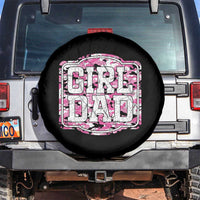 Girl Dad Spare Tire Cover Pink Camo Hunting Daddy Father's Day - Wonder Print Shop