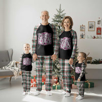 Girl Dad Plaid Pajama Set Pink Camo Hunting Daddy Father's Day - Wonder Print Shop