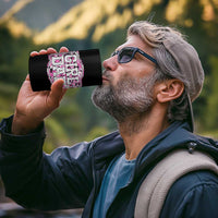 Girl Dad 4 in 1 Can Cooler Tumbler Pink Camo Hunting Daddy Father's Day - Wonder Print Shop