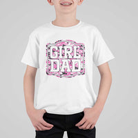 Girl Dad T Shirt For Kid Pink Camo Hunting Daddy Father's Day - Wonder Print Shop