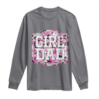 Girl Dad Long Sleeve Shirt Pink Camo Hunting Daddy Father's Day - Wonder Print Shop