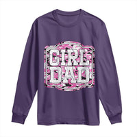 Girl Dad Long Sleeve Shirt Pink Camo Hunting Daddy Father's Day - Wonder Print Shop
