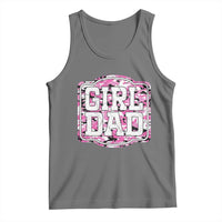 Girl Dad Tank Top Pink Camo Hunting Daddy Father's Day - Wonder Print Shop
