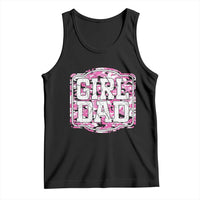 Girl Dad Tank Top Pink Camo Hunting Daddy Father's Day - Wonder Print Shop
