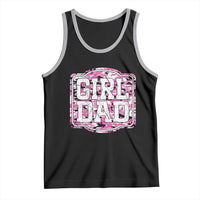 Girl Dad Tank Top Pink Camo Hunting Daddy Father's Day - Wonder Print Shop