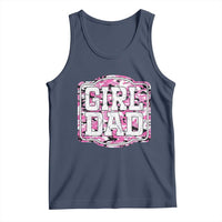 Girl Dad Tank Top Pink Camo Hunting Daddy Father's Day - Wonder Print Shop