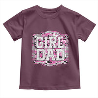 Girl Dad Toddler T Shirt Pink Camo Hunting Daddy Father's Day - Wonder Print Shop