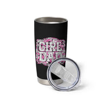 Girl Dad Tumbler Cup Pink Camo Hunting Daddy Father's Day - Wonder Print Shop