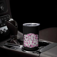 Girl Dad Tumbler Cup Pink Camo Hunting Daddy Father's Day - Wonder Print Shop
