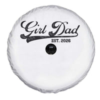 Girl Dad Est 2026 Spare Tire Cover Dad Of Girl 2026 Baby Announcement - Wonder Print Shop