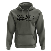 Girl Dad Est 2026 Hoodie Dad Of Girl 2026 Baby Announcement - Wonder Print Shop