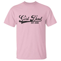 Girl Dad Est 2026 T Shirt Dad Of Girl 2026 Baby Announcement - Wonder Print Shop