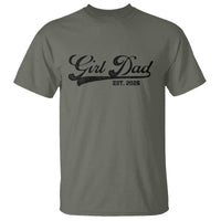 Girl Dad Est 2026 T Shirt Dad Of Girl 2026 Baby Announcement - Wonder Print Shop