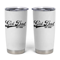 Girl Dad Est 2026 Tumbler Cup Dad Of Girl 2026 Baby Announcement - Wonder Print Shop