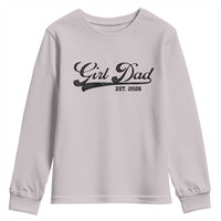 Girl Dad Est 2026 Youth Sweatshirt Dad Of Girl 2026 Baby Announcement - Wonder Print Shop