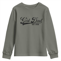 Girl Dad Est 2026 Youth Sweatshirt Dad Of Girl 2026 Baby Announcement - Wonder Print Shop