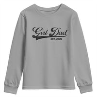 Girl Dad Est 2026 Youth Sweatshirt Dad Of Girl 2026 Baby Announcement - Wonder Print Shop