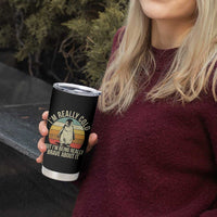 I Am Really Cold But I'm Being Really Brave About It Tumbler Cup Funny Penguin