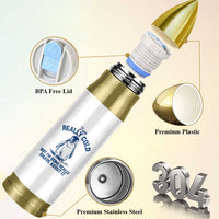 I Am Really Cold But I'm Being Really Brave About It Penguin Bullet Tumbler