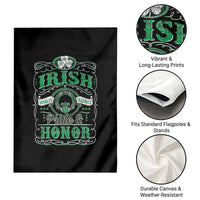 Vintage Irish Pride And Honor St Patricks Day Garden Flag