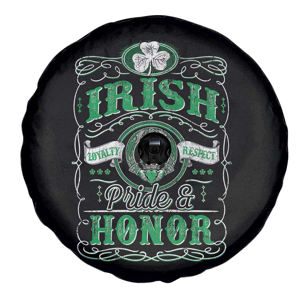 Vintage Irish Pride And Honor St Patricks Day Spare Tire Cover