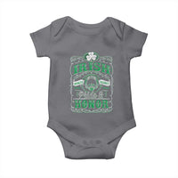 Vintage Irish Pride And Honor St Patricks Day Baby Onesie