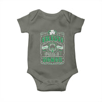 Vintage Irish Pride And Honor St Patricks Day Baby Onesie