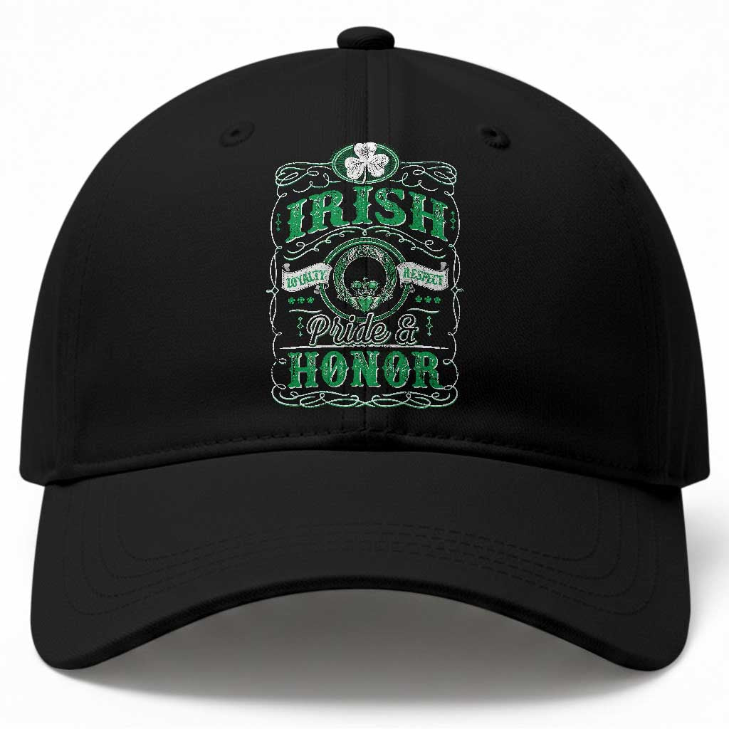 Vintage Irish Pride And Honor St Patricks Day Baseball Cap