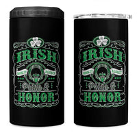 Vintage Irish Pride And Honor St Patricks Day 4 in 1 Can Cooler Tumbler