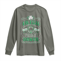 Vintage Irish Pride And Honor St Patricks Day Long Sleeve Shirt