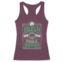 Vintage Irish Pride And Honor St Patricks Day Racerback Tank Top