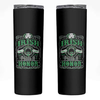 Vintage Irish Pride And Honor St Patricks Day Skinny Tumbler
