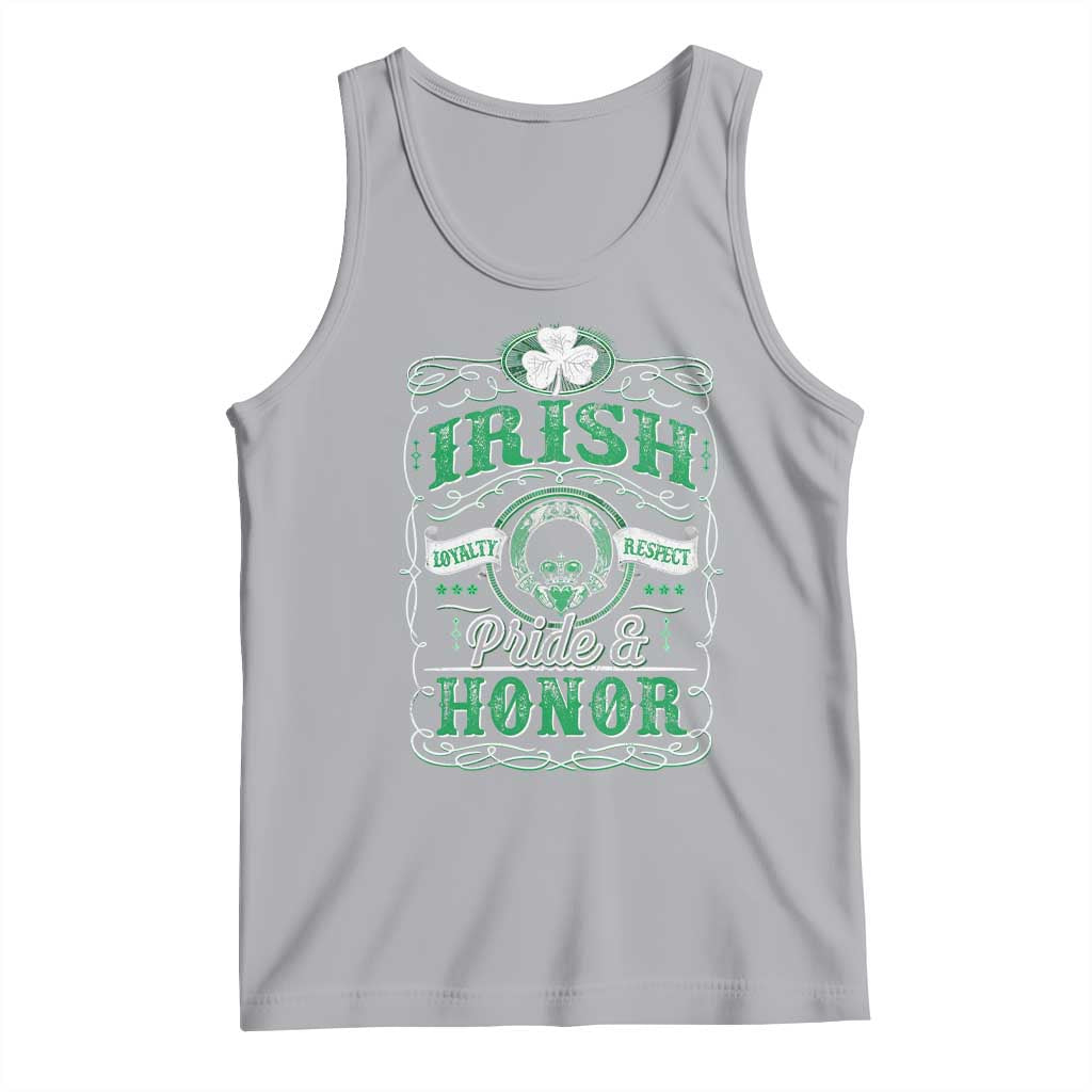 Vintage Irish Pride And Honor St Patricks Day Tank Top