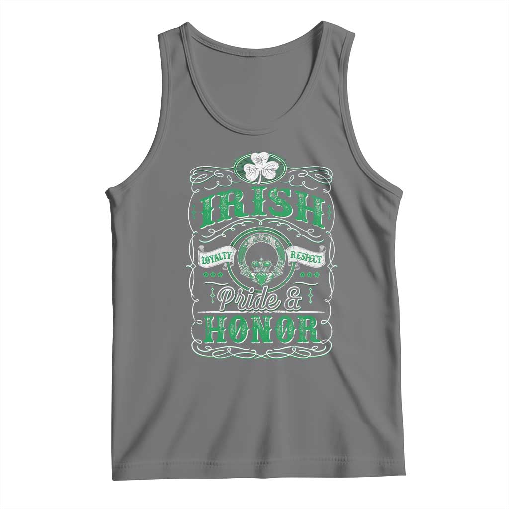 Vintage Irish Pride And Honor St Patricks Day Tank Top