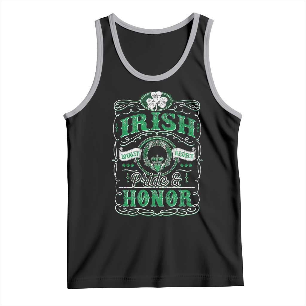 Vintage Irish Pride And Honor St Patricks Day Tank Top
