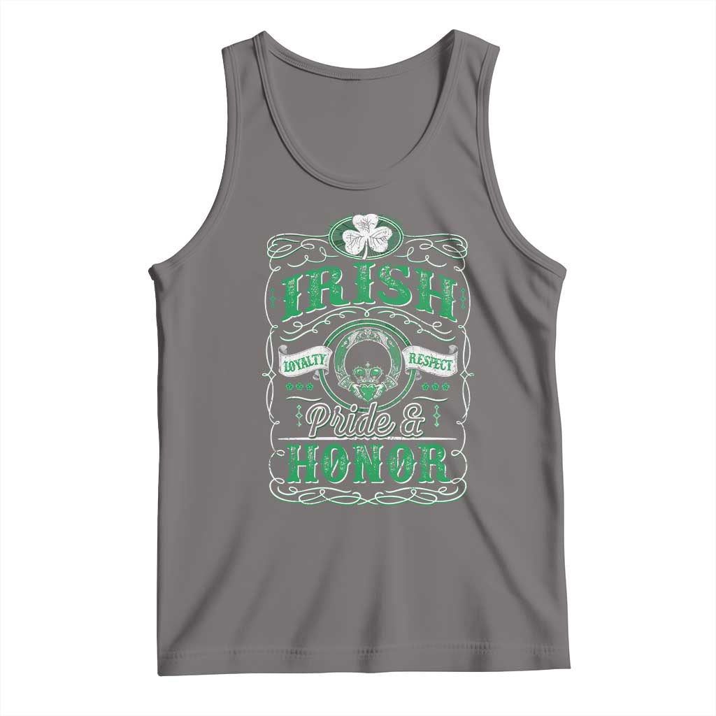 Vintage Irish Pride And Honor St Patricks Day Tank Top