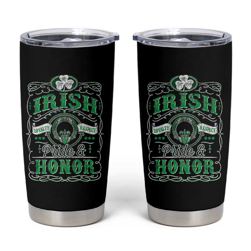 Vintage Irish Pride And Honor St Patricks Day Tumbler Cup
