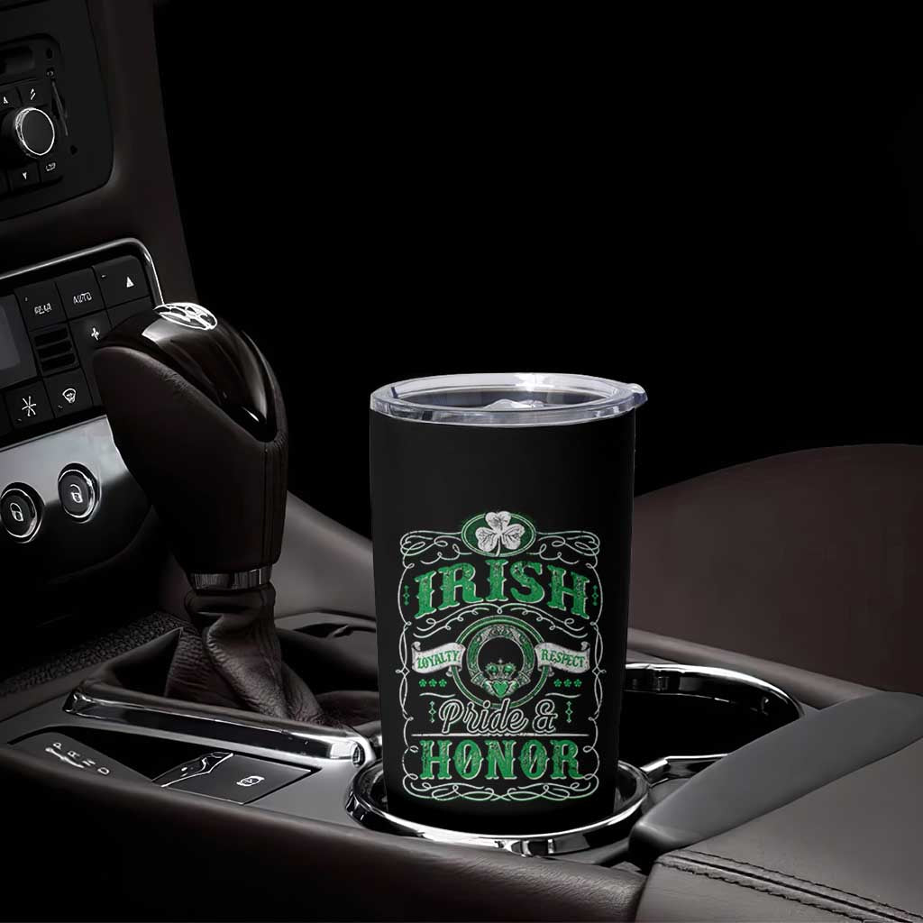Vintage Irish Pride And Honor St Patricks Day Tumbler Cup