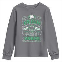 Vintage Irish Pride And Honor St Patricks Day Youth Sweatshirt