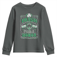 Vintage Irish Pride And Honor St Patricks Day Youth Sweatshirt