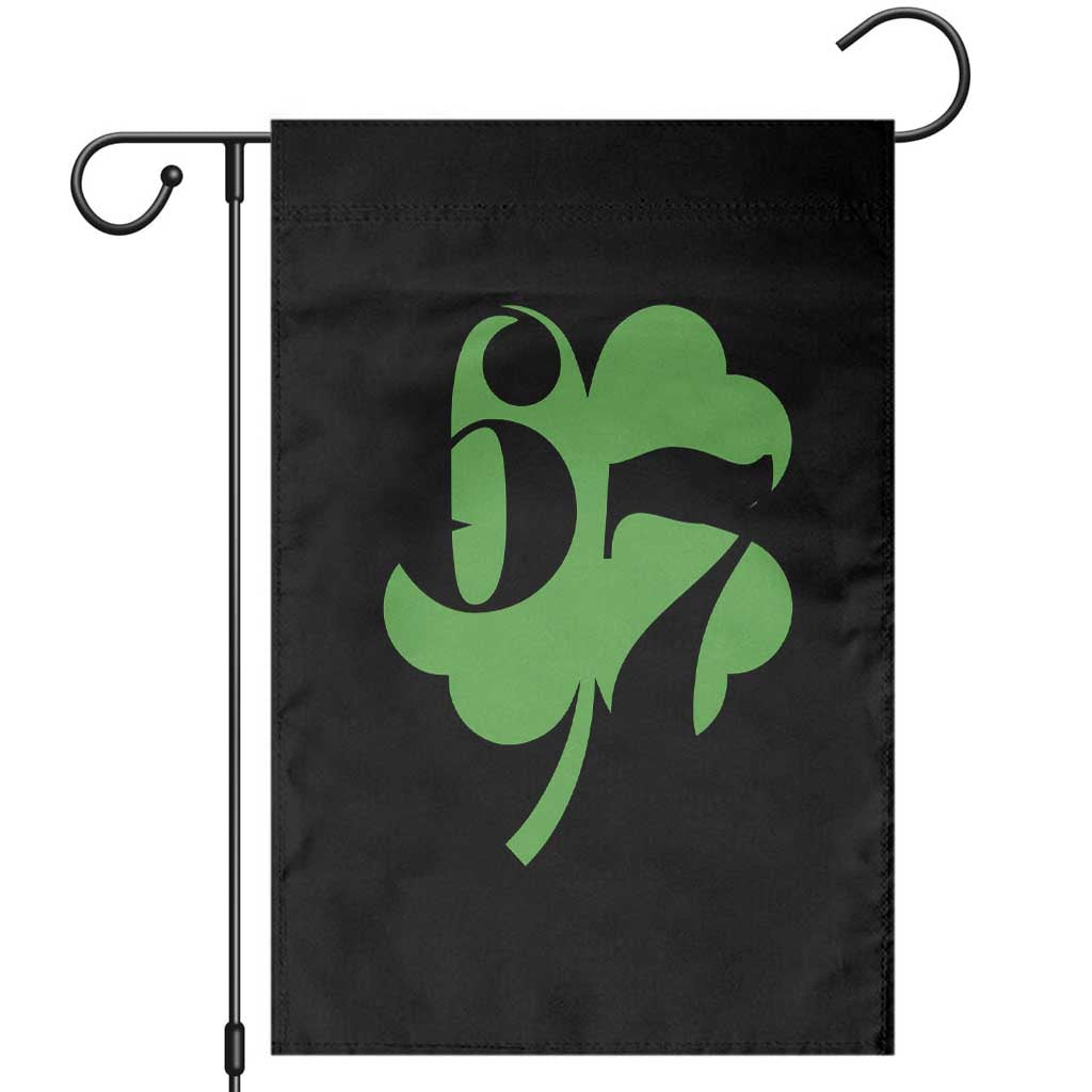 Funny St Patricks Day 67 Six Seven Meme Shamrock Garden Flag