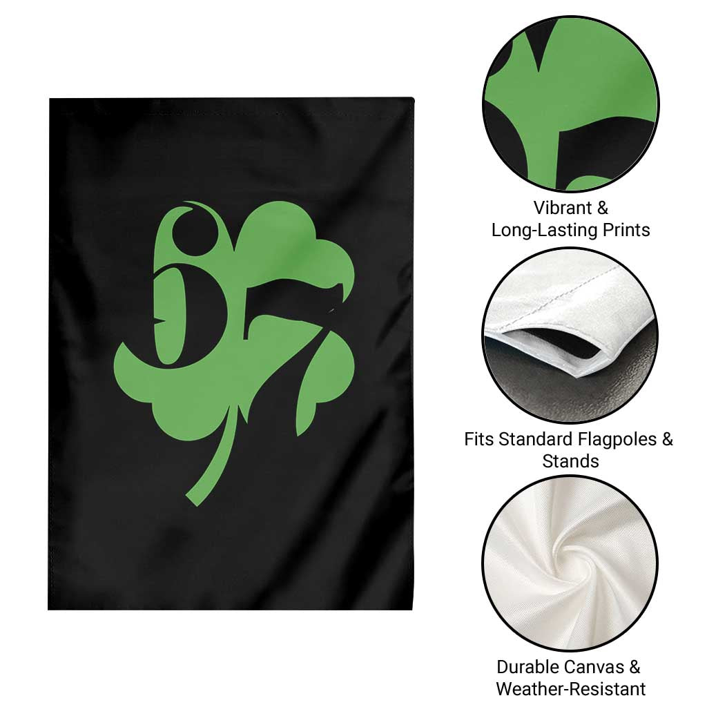 Funny St Patricks Day 67 Six Seven Meme Shamrock Garden Flag