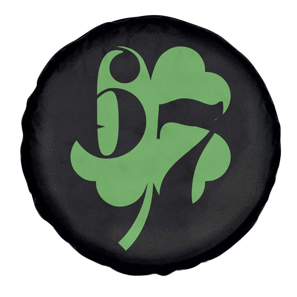 Funny St Patricks Day 67 Six Seven Meme Shamrock Spare Tire Cover