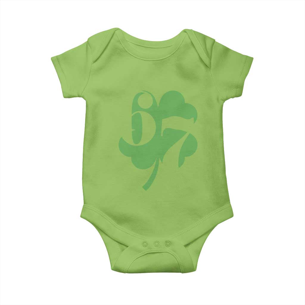 Funny St Patricks Day 67 Six Seven Meme Shamrock Baby Onesie