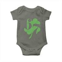 Funny St Patricks Day 67 Six Seven Meme Shamrock Baby Onesie